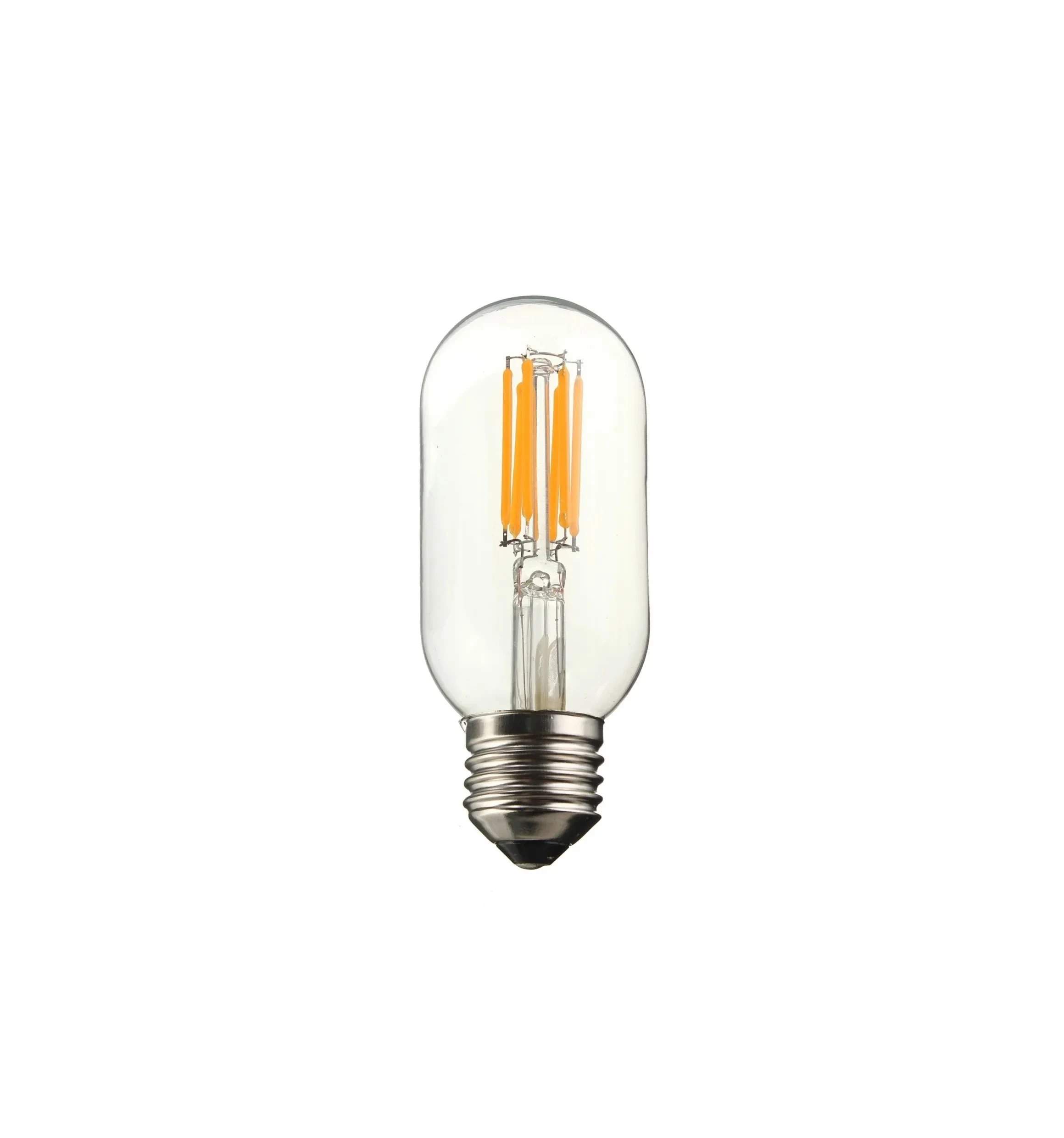 T-Series Vintage LED Filament Tube Bulb — 180–265V / 12W / E27 / 2700K