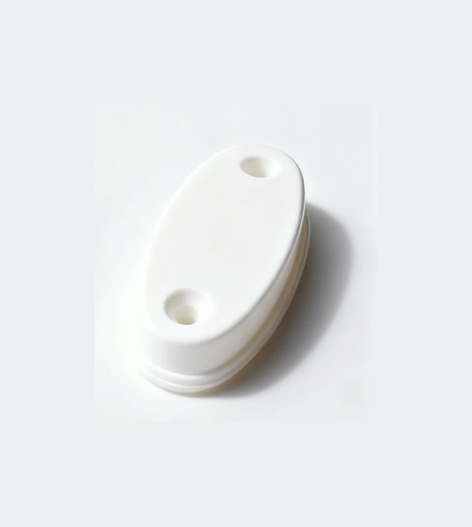 Fermaporta magnetico in plastica – Coppia — White